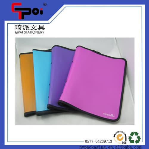 PP A4 Size Two R Type File Folders Customized Ring Binders